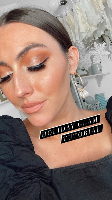 Bronzey/Bold Holiday Glam Tutorial