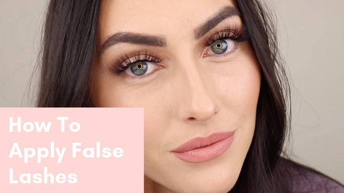 How To Apply False Lashes